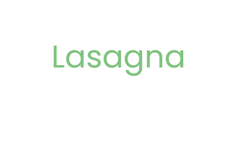 Lasagna Box